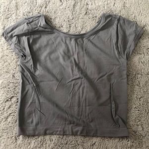 Free people crop shirt